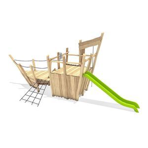 structure de jeu pour aire de jeux