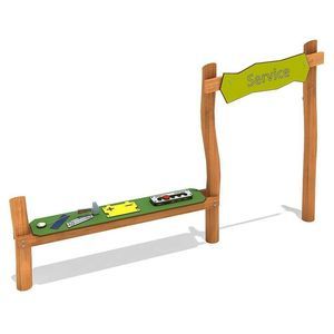 structure de jeu pour aire de jeux
