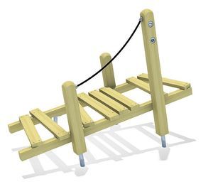 parcour d'obstacles pour aire de jeux