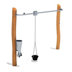 jeu de sable et eau en bois