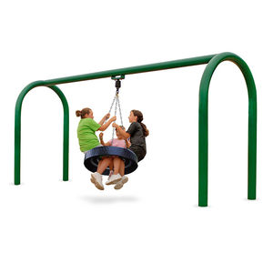 balançoire en métal / pour parc de jeux