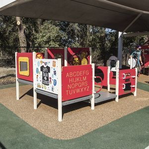 structure de jeu pour aire de jeux