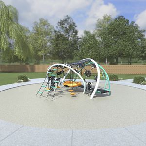 structure de jeu pour aire de jeux