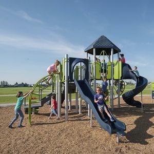 structure de jeu pour aire de jeux