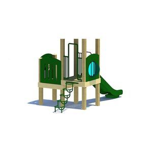 structure de jeu pour aire de jeux 1