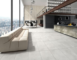 carrelage d'intérieur / de salon / de sol / en grès cérame