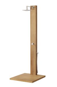 douche de jardin en iroko