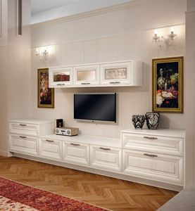 ensemble TV mural classique 1