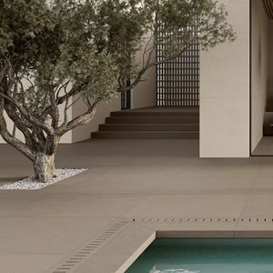 margelle de piscine en grès cérame