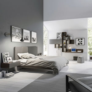 chambre d'enfant grise 1