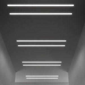 profil éclairant au plafond 1