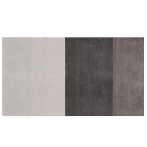 tapis contemporain / à rayures / en laine / en viscose
