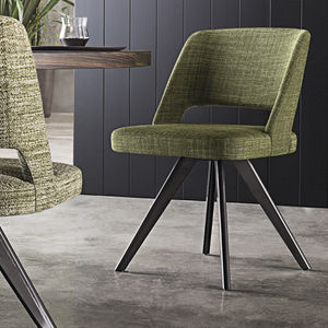 chauffeuse contemporaine / en tissu / en frêne / par Rodolfo Dordoni