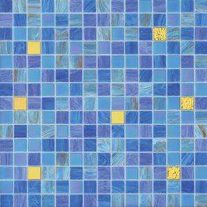 mosaïques en or
