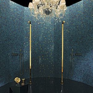 mosaïques en or