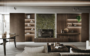 ensemble TV mural contemporain 1