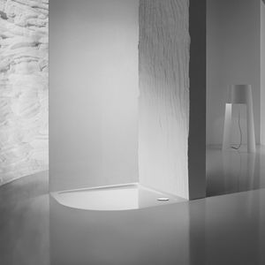 receveur de douche en arc de cercle 1