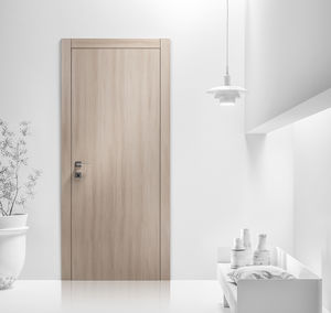 porte d'intérieure / battante / en bois / en stratifié