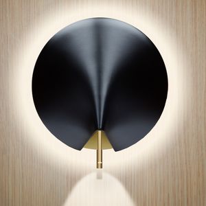 applique murale contemporaine / en métal / à LED / ronde