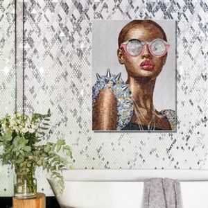 panneau décoratif en mosaïque