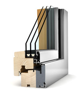 fenêtre en bois