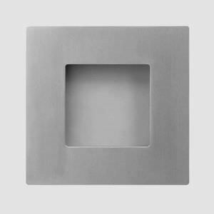 poignée pour porte / en aluminium / contemporaine