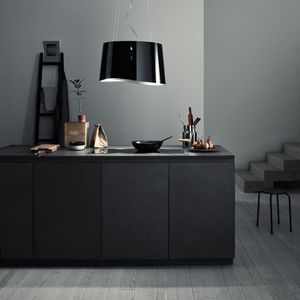 hotte de cuisine murale / îlot / avec éclairage intégré / design original