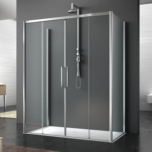 cabine de douche en verre