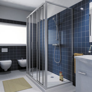 cabine de douche en verre 1