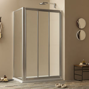 cabine de douche en verre