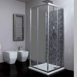 cabine de douche en verre
