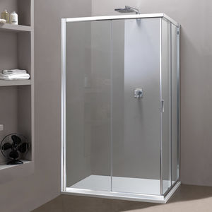 cabine de douche en verre