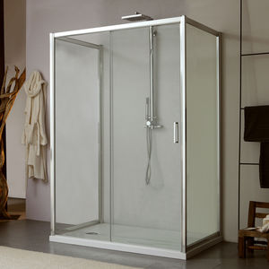 cabine de douche en verre