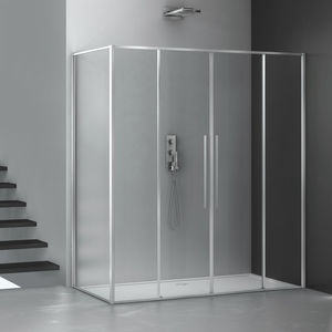 cabine de douche en verre