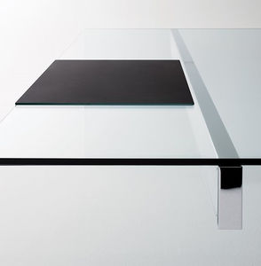 sous-main en verre laqué