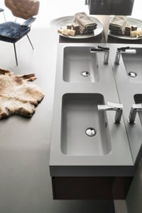 meuble vasque double