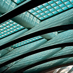 brique de verre carrée