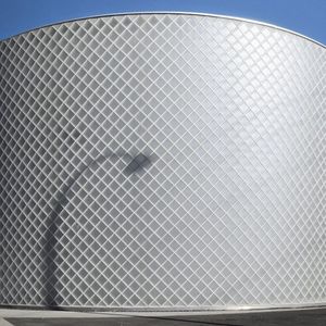 brique de verre carrée