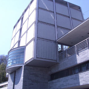 brique de verre carrée