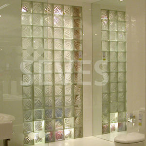 brique de verre carrée