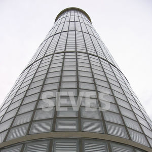brique de verre carrée