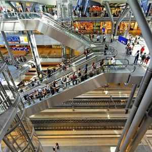 escalator pour centre commercial