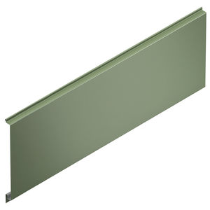 soffite en aluminium