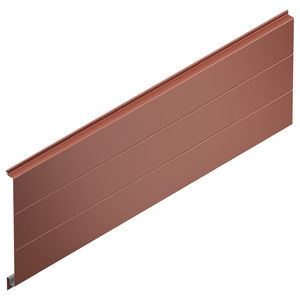 soffite en aluminium