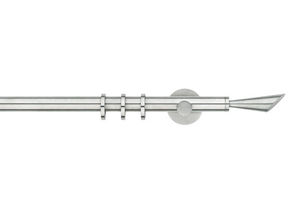 tringle à rideaux en acier inoxydable