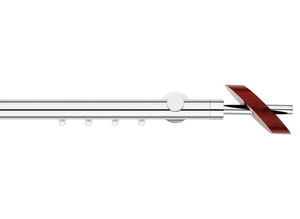 tringle à rideaux en aluminium