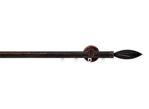 tringle à rideaux en métal