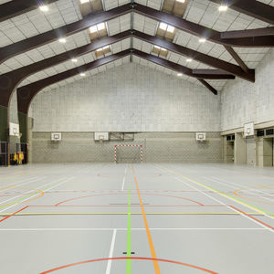 sol sportif d'intérieur