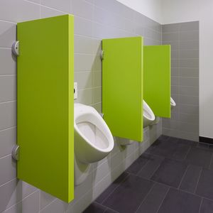 séparation pour urinoirs pour sanitaire public