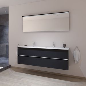 meuble vasque double